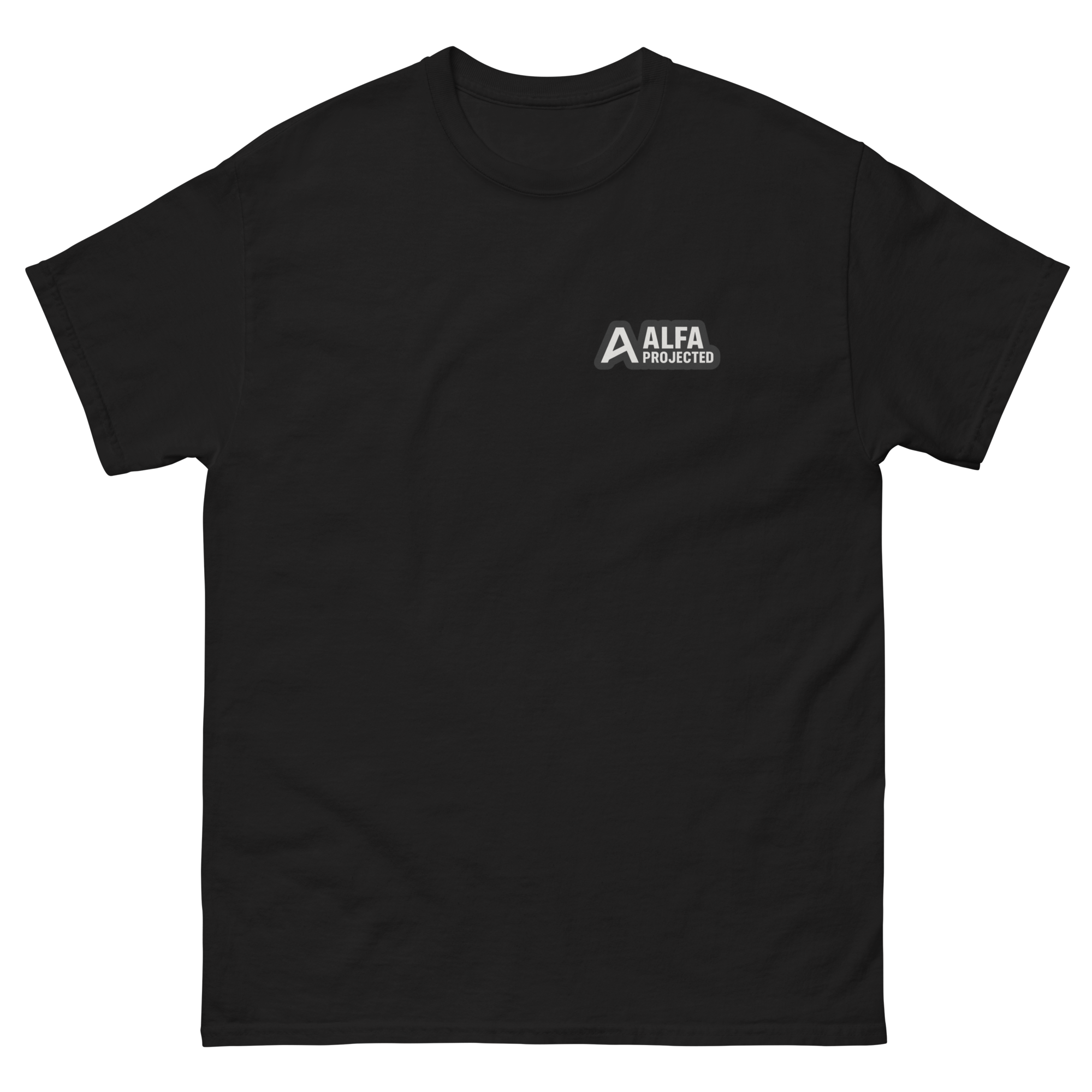 Camiseta Black - Alfa Projected